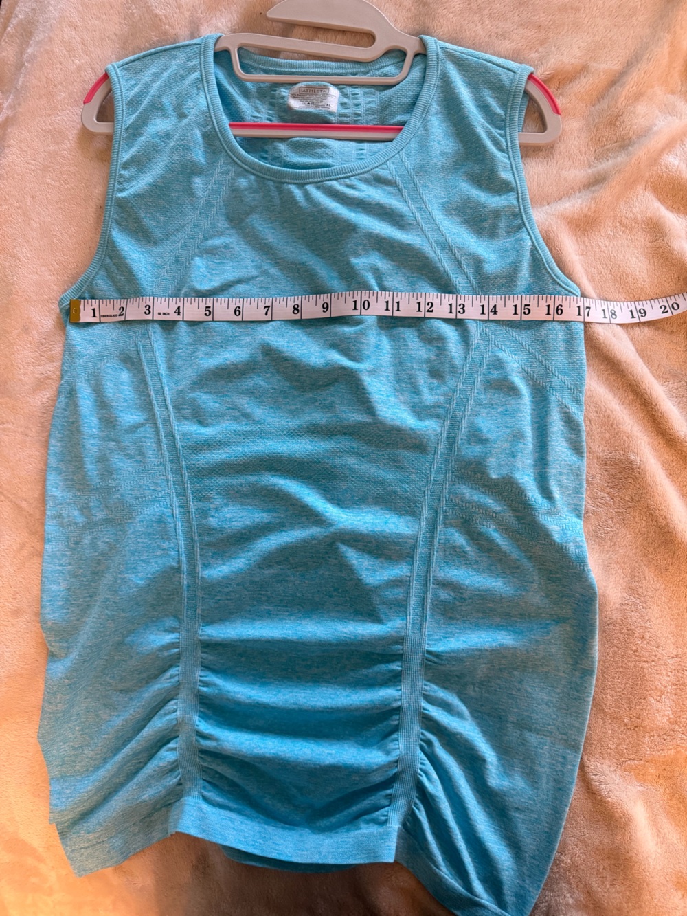 Athleta Fastest Track Muscle Ruched Tank Top - Picture 7 of 9